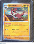 2026 Mega Evolution – Ascended Heroes Tyrantrum Reverse Holo Rare #45/88