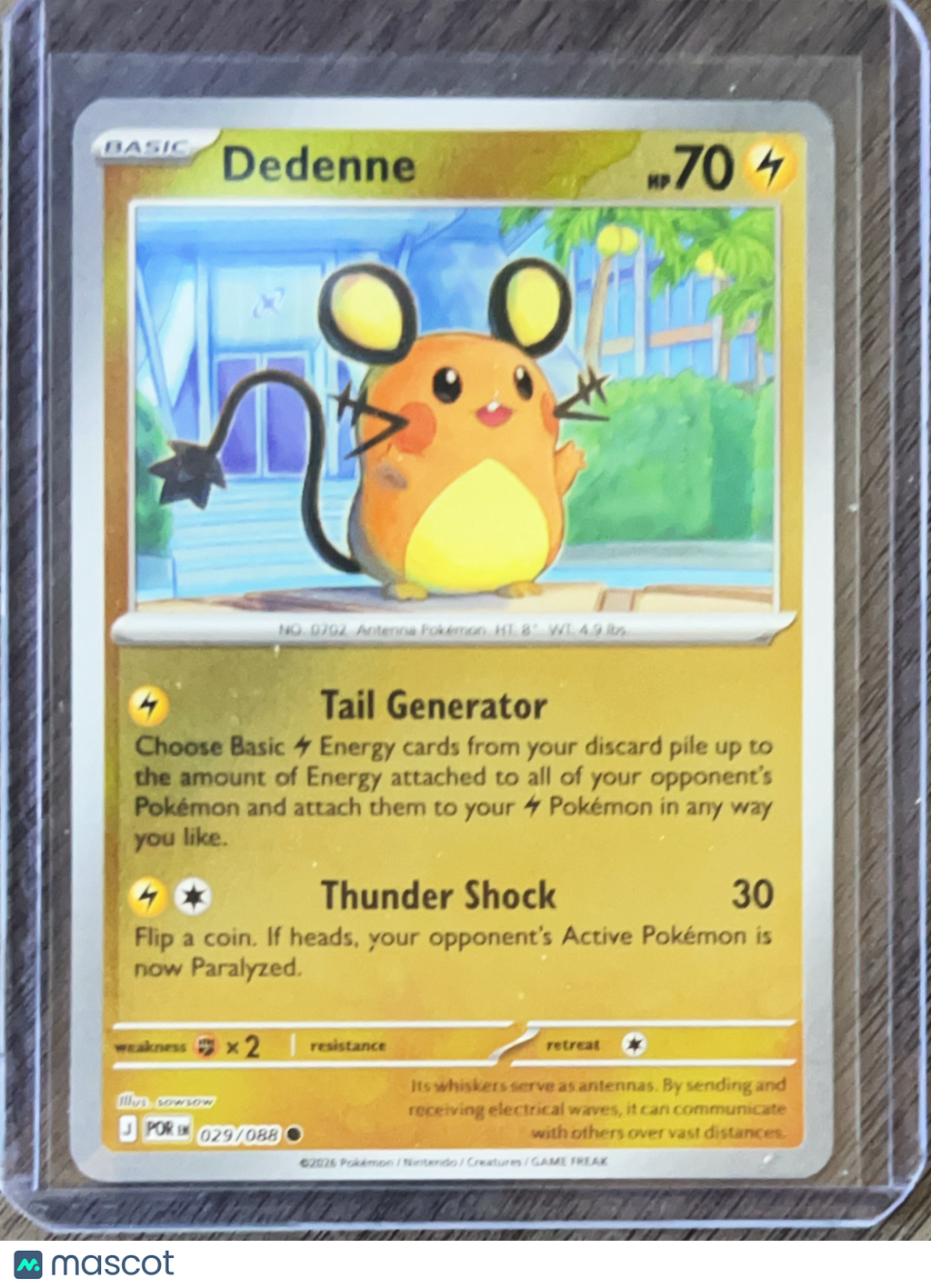 2026 Mega Evolution – Perfect Order Dedenne #29/88