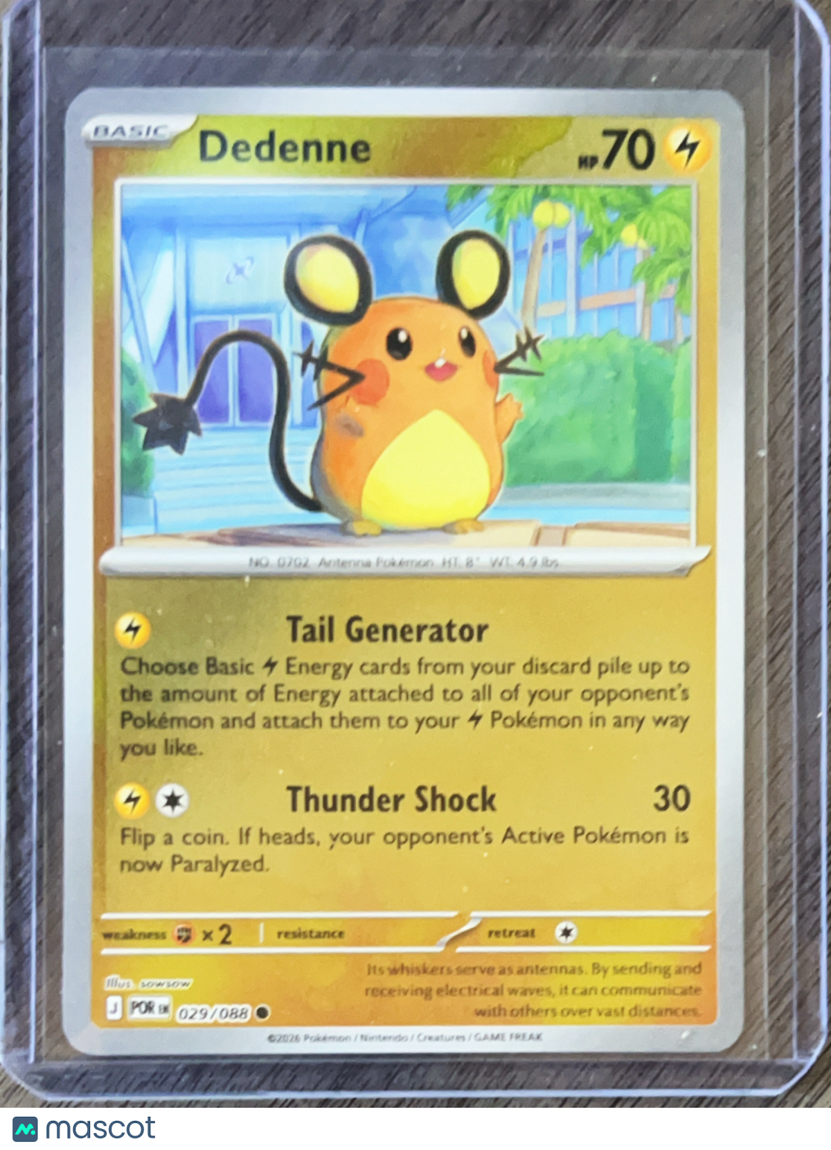 2026 Mega Evolution – Perfect Order Dedenne #29/88