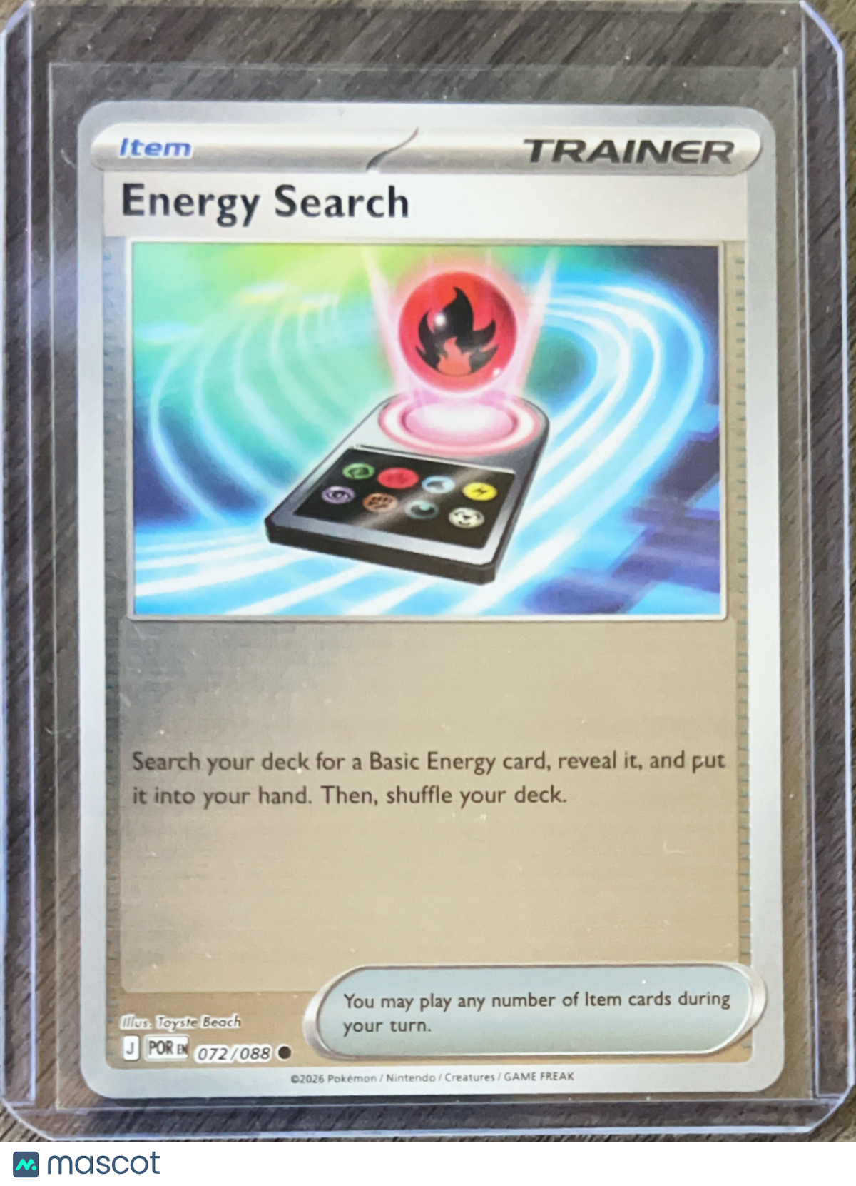2026 Mega Evolution – Perfect Order Energy Search #72/88