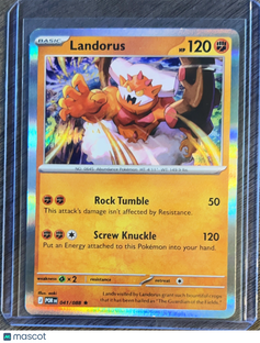 2020 Vivid Voltage Landorus Reverse Holo Rare #41/88