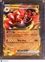 2024 Temporal Forces Incineroar EX Holo Double Rare RR #34/162