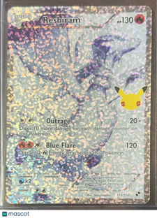 2021 Celebrations Reshiram Holo FA #113/114