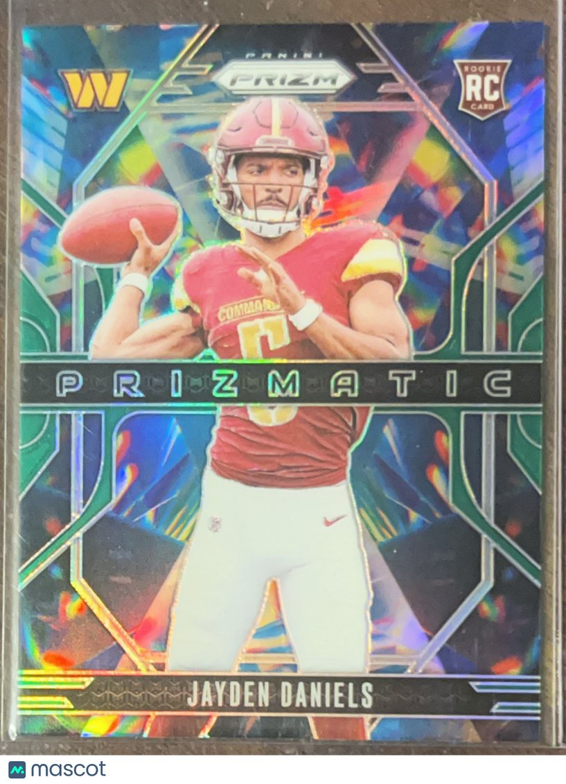 2024 Panini Prizm Prizmatic Jayden Daniels #3 Silver RC
