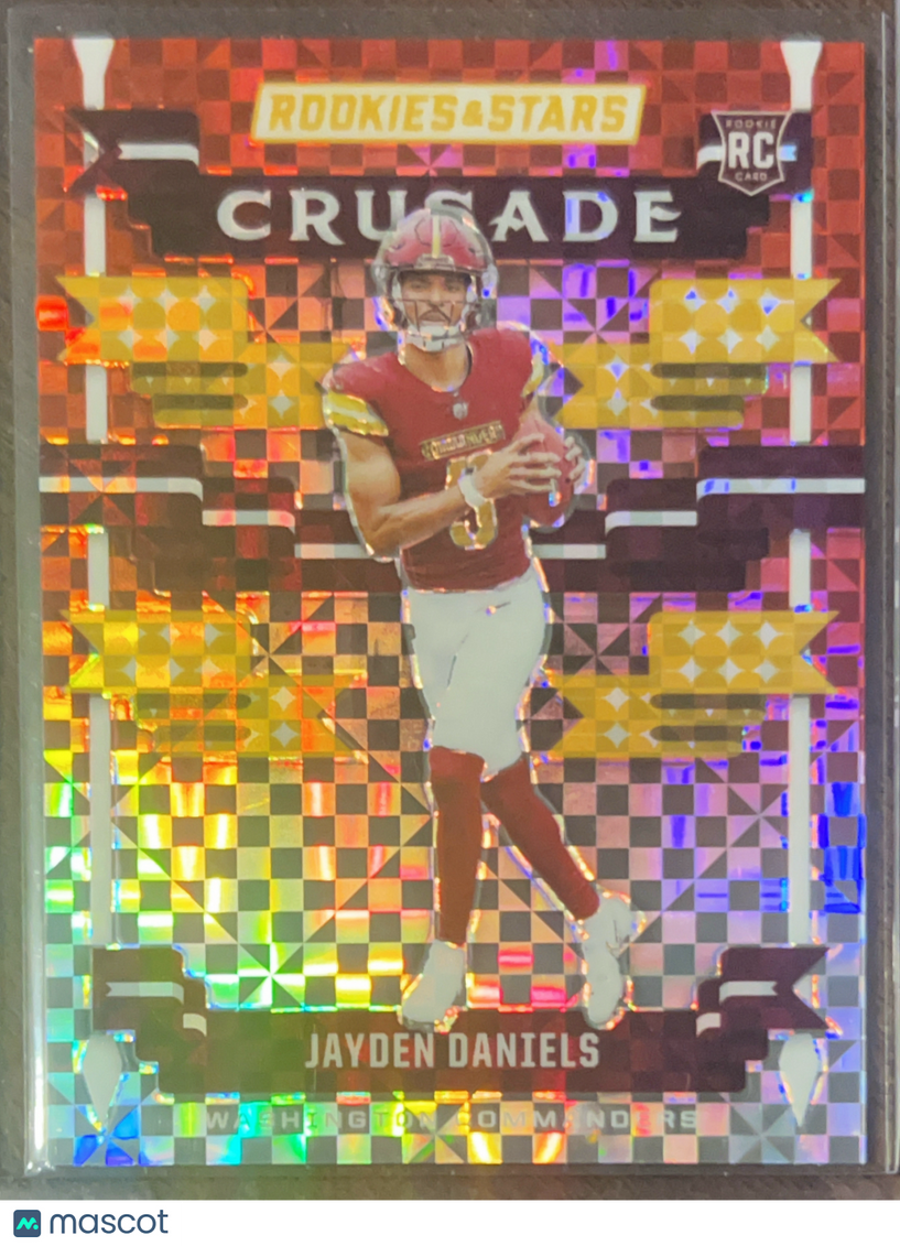 2024 Panini Rookies & Stars Crusade Jayden Daniels #C-JDS Prizm RC