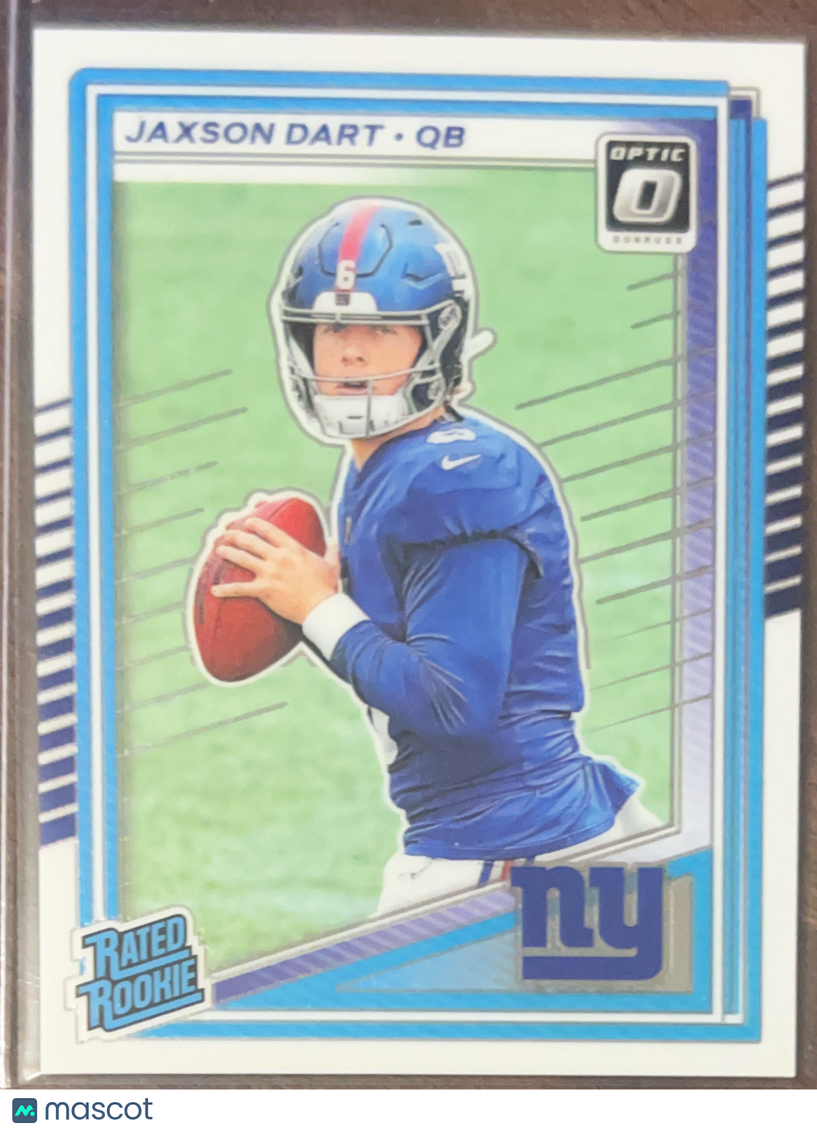 2025 Panini Donruss Optic Jaxson Dart #273