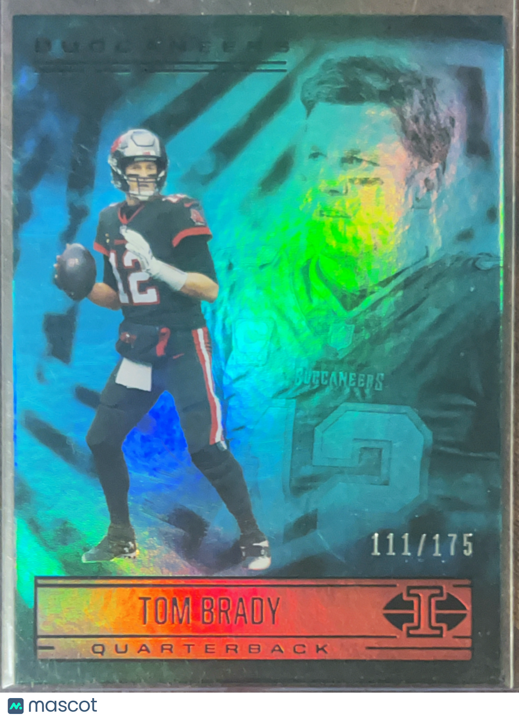 2021 Panini Illusions Tom Brady #36 Teal /175