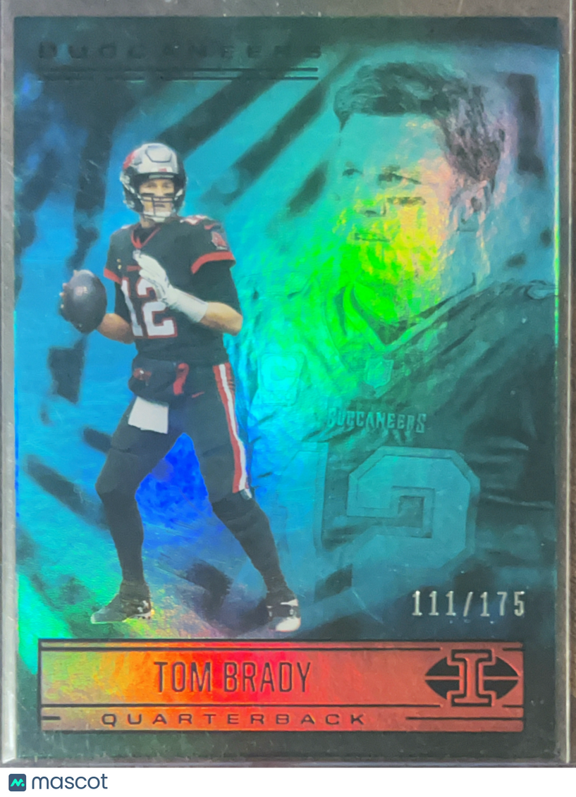 2021 Panini Illusions Tom Brady #36 Teal /175