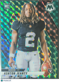 2025 Panini Mosaic Prizm Ashton Jeanty #287 Reactive Green RC