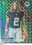 2025 Panini Mosaic Prizm Ashton Jeanty #287 Reactive Green RC