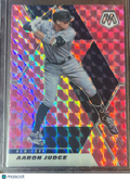2021 Panini Mosaic Prizm Aaron Judge #135 Pink