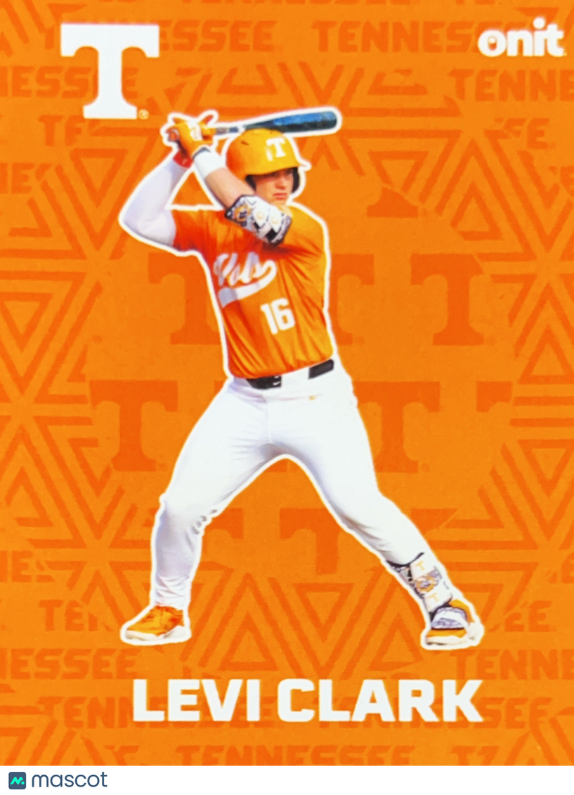 2026 ONIT Tennessee Baseball Levi Clark #F-6