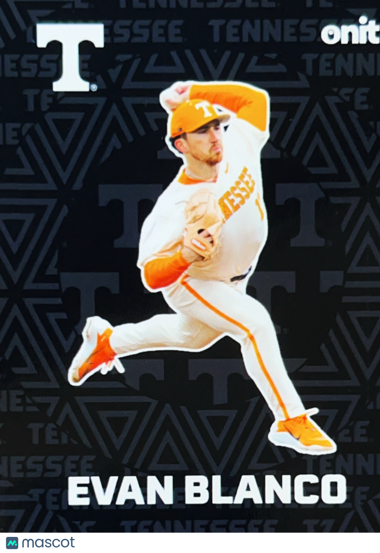 2026 ONIT Tennessee Baseball Evan Blanco #F-10
