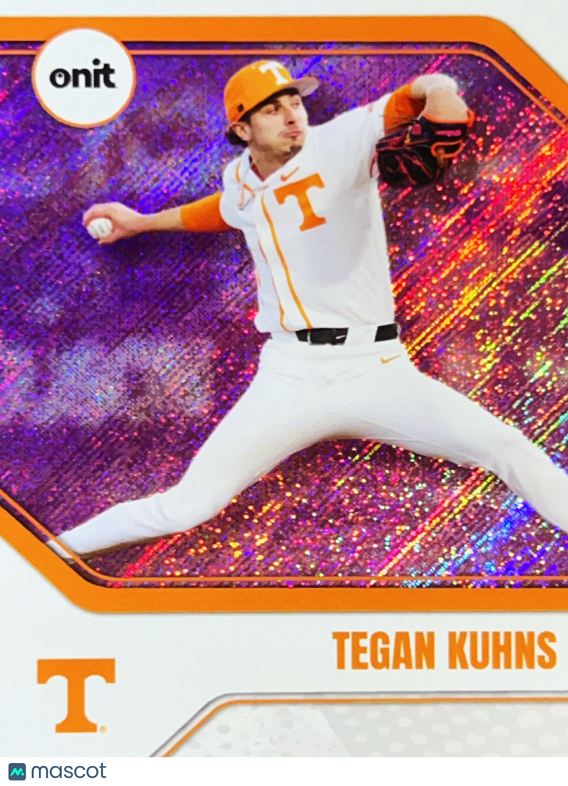 2026 ONIT Tennessee Baseball Tegan Kuhns #B-36 Purple Shimmer