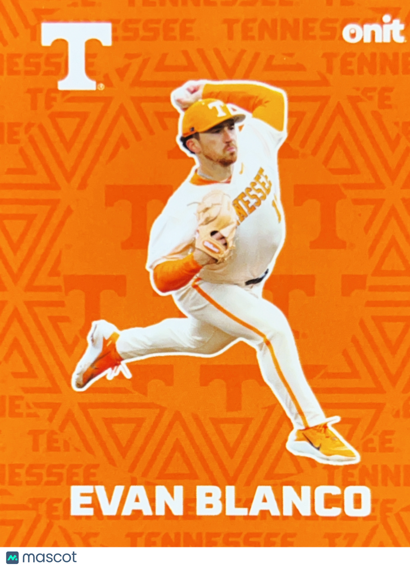 2026 ONIT Tennessee Baseball Evan Blanco #F-3
