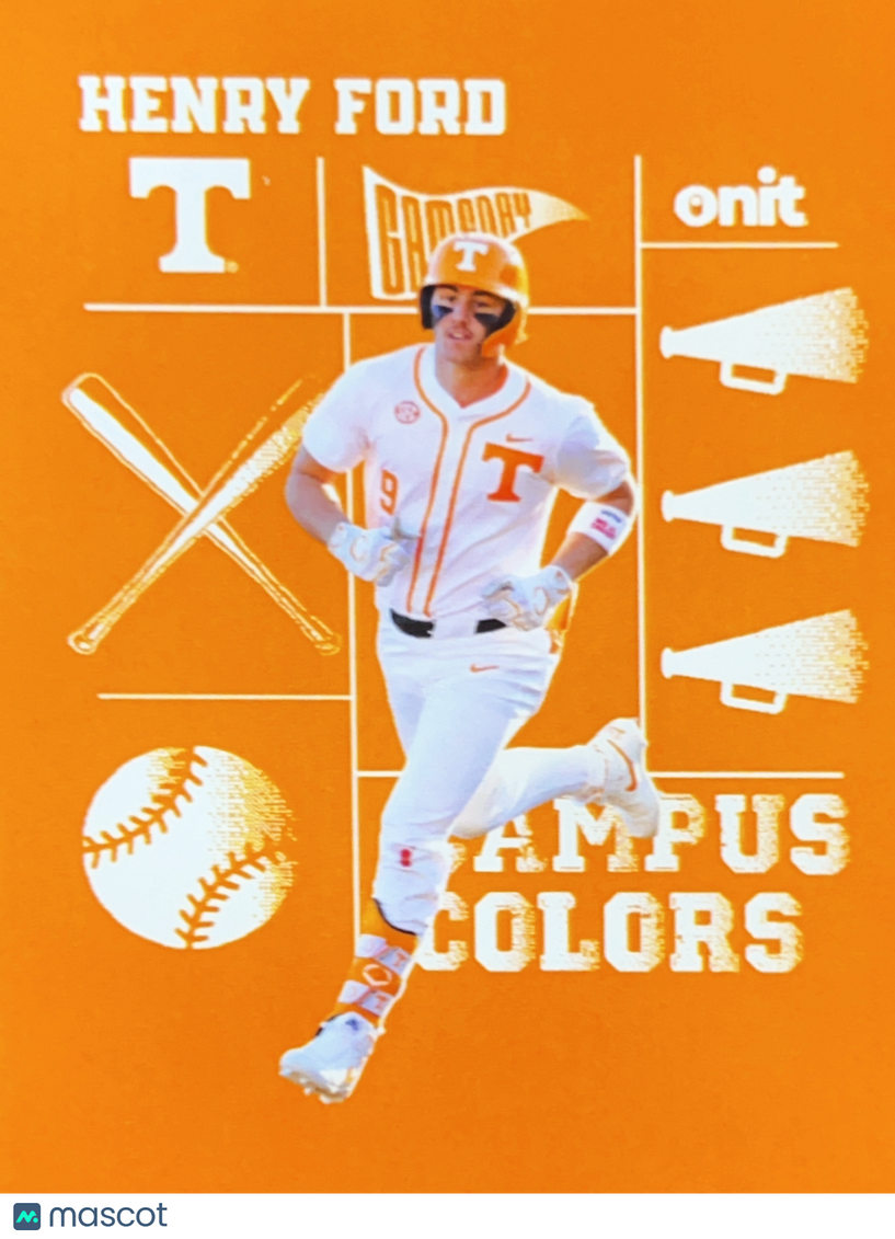 2026 ONIT Campus Colors Henry Ford #CC-4 Orange /