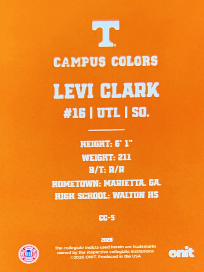 2026 ONIT Campus Colors Levi Clark #CC-5