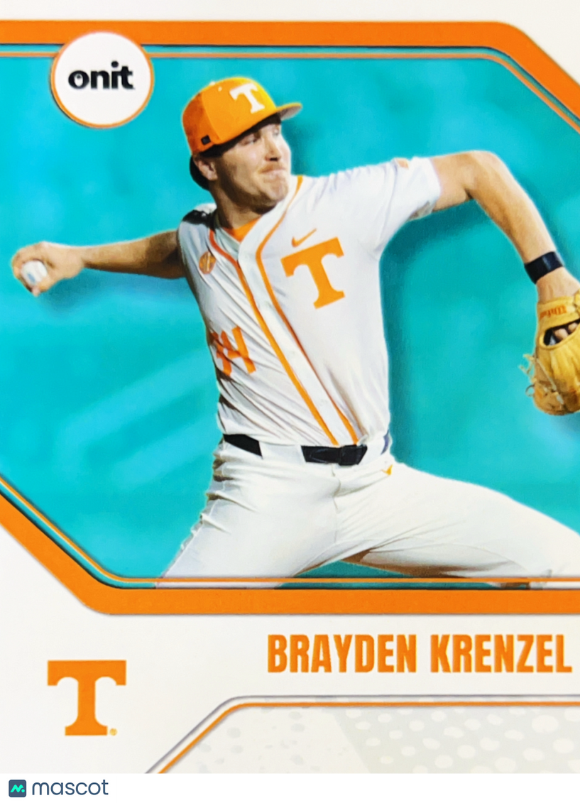 2026 ONIT Tennessee Baseball Brayden Krenzel #B-8