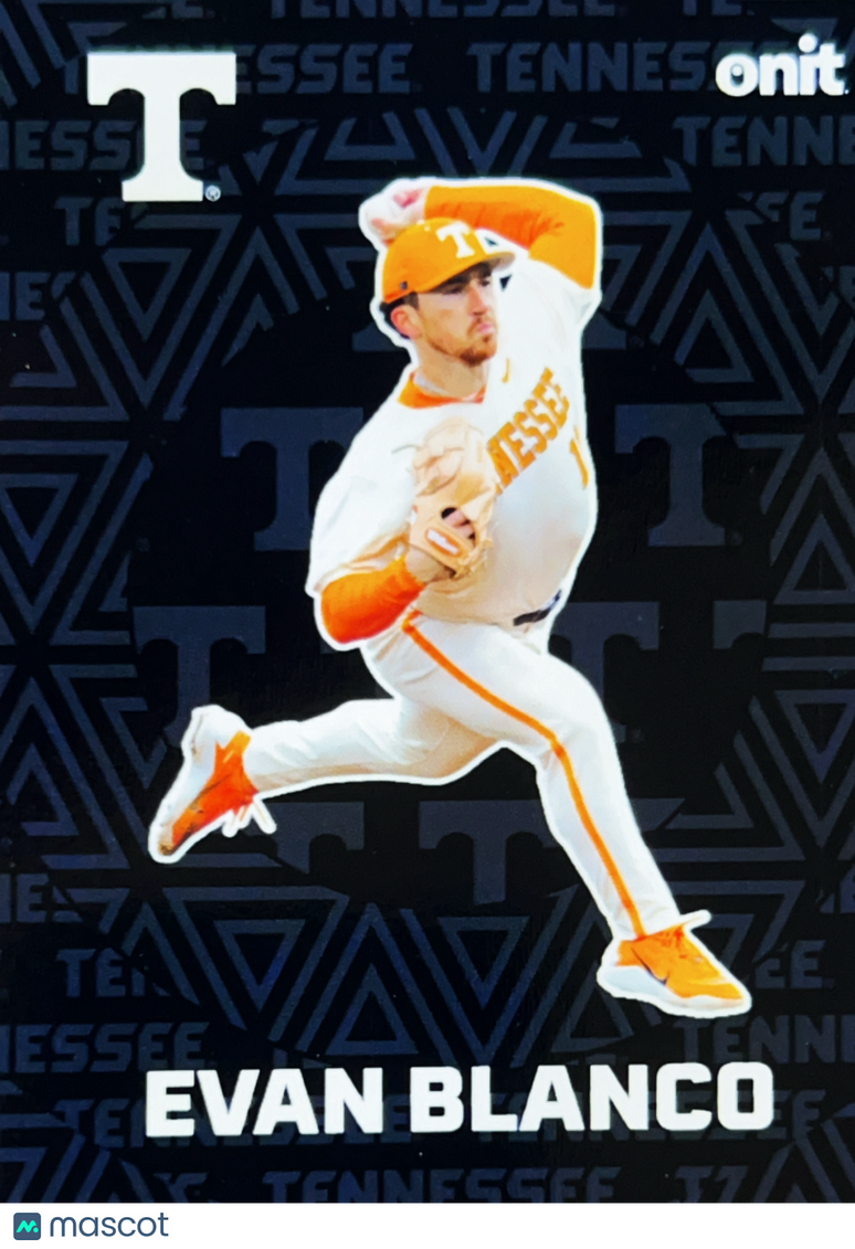 2026 ONIT Tennessee Baseball Evan Blanco #F-10