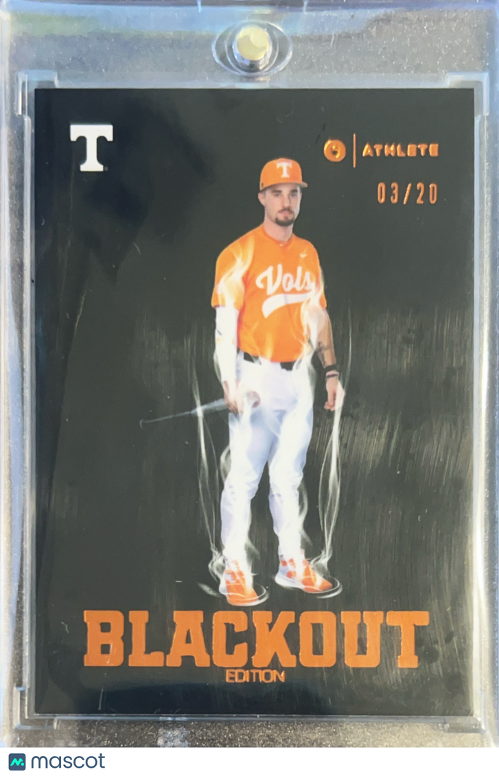 2026 ONIT Blackout Edition Garrett Wright #BL-2 /20