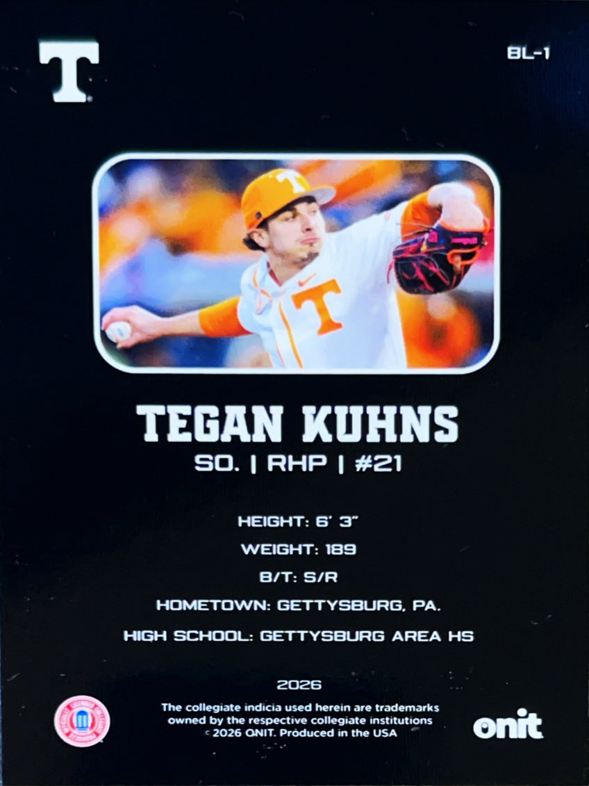 2026 ONIT Blackout Edition Tegan Kuhns #BL-1