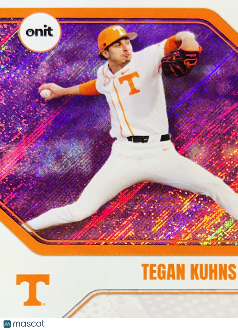 2026 ONIT Tennessee Baseball Tegan Kuhns #B-36 Purple Shimmer