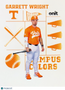 2026 ONIT Tennessee Baseball Campus Colors Garrett Wright #CC-10