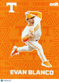 2026 ONIT Tennessee Baseball Evan Blanco #F-3