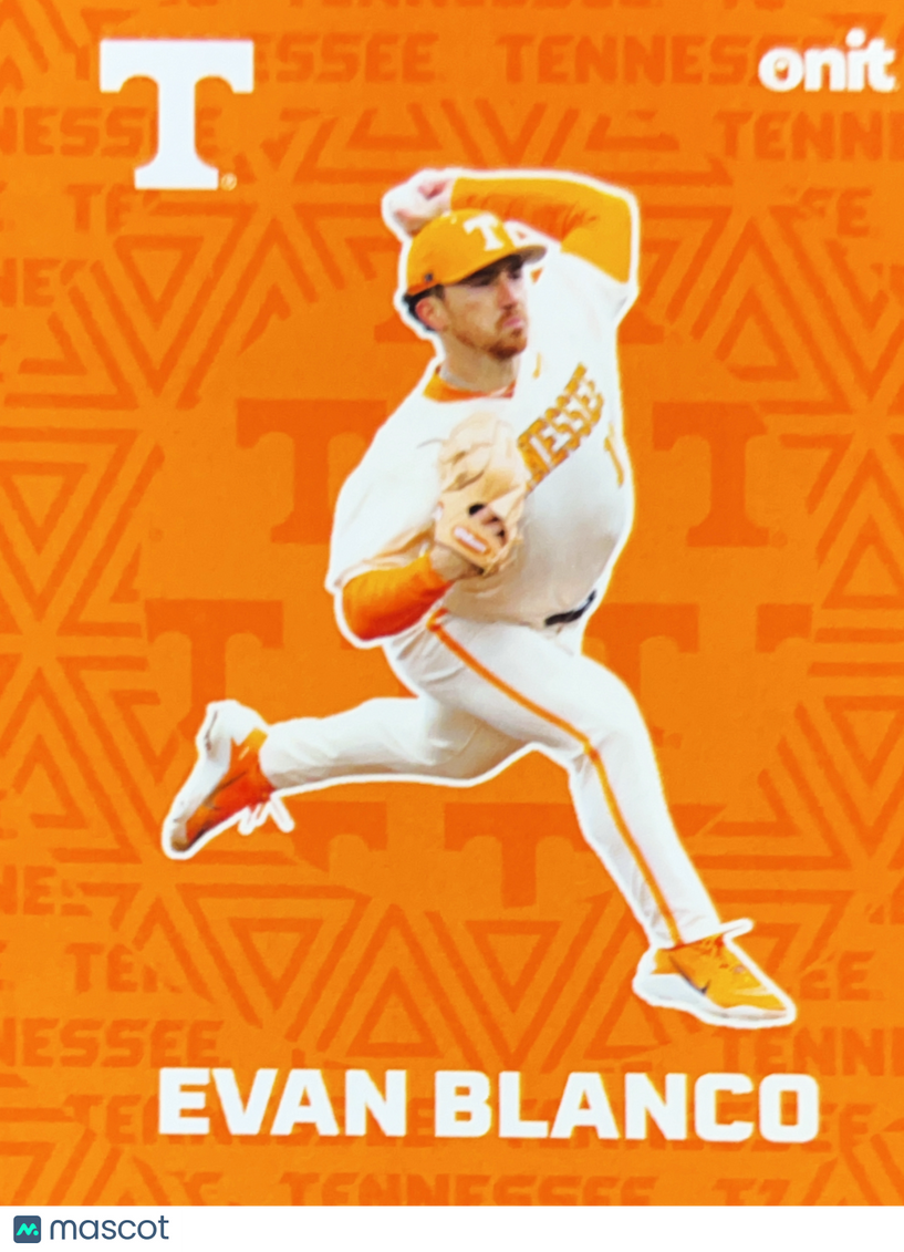 2026 ONIT Tennessee Baseball Evan Blanco #F-3