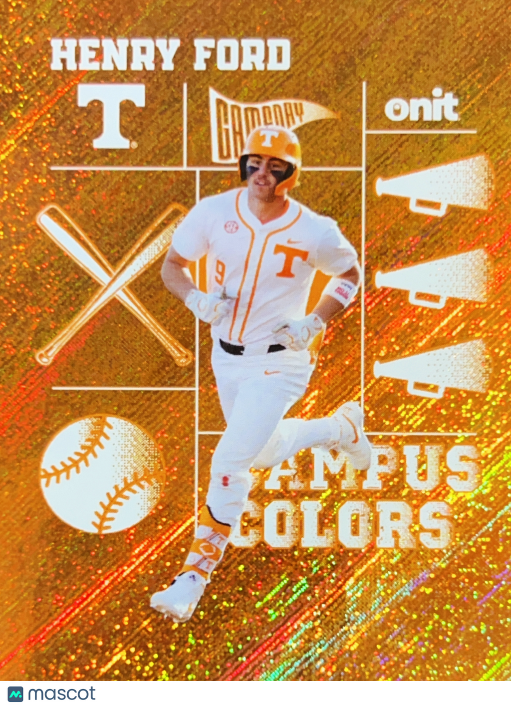 2026 ONIT Campus Colors Henry Ford #CC-4 Orange Sparkle