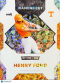 2026 Onit Tennessee Volunteers Diamond Cut Henry Ford #DC-2 Orange Cracked Ice