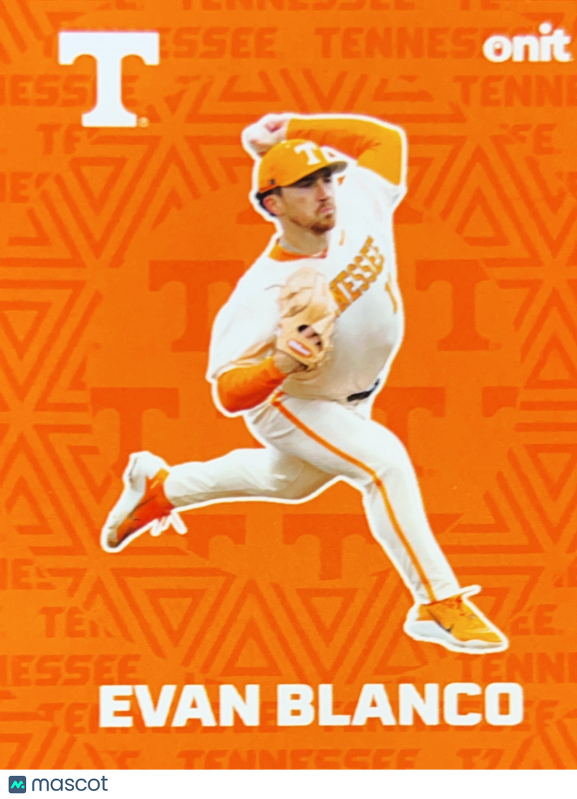 2026 ONIT Tennessee Baseball Evan Blanco #F-3