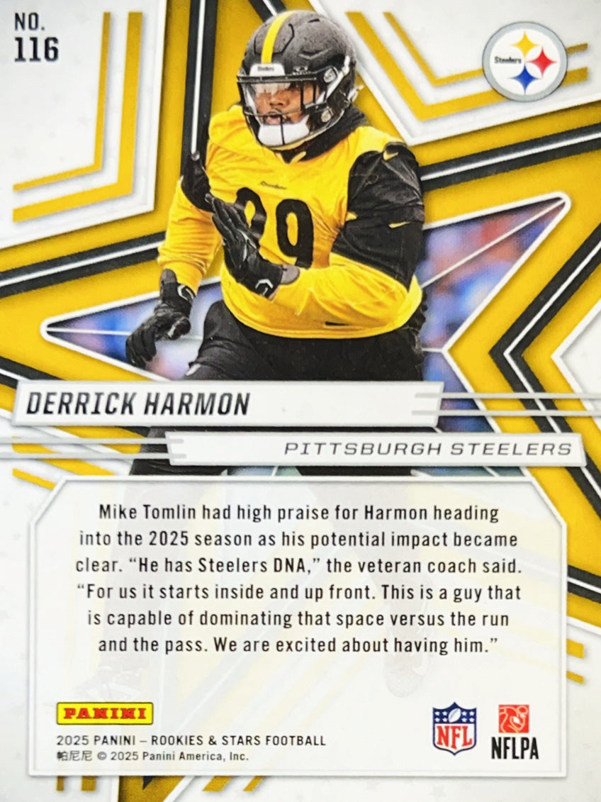 2025 Panini Rookies & Stars Derrick Harmon #116 RC
