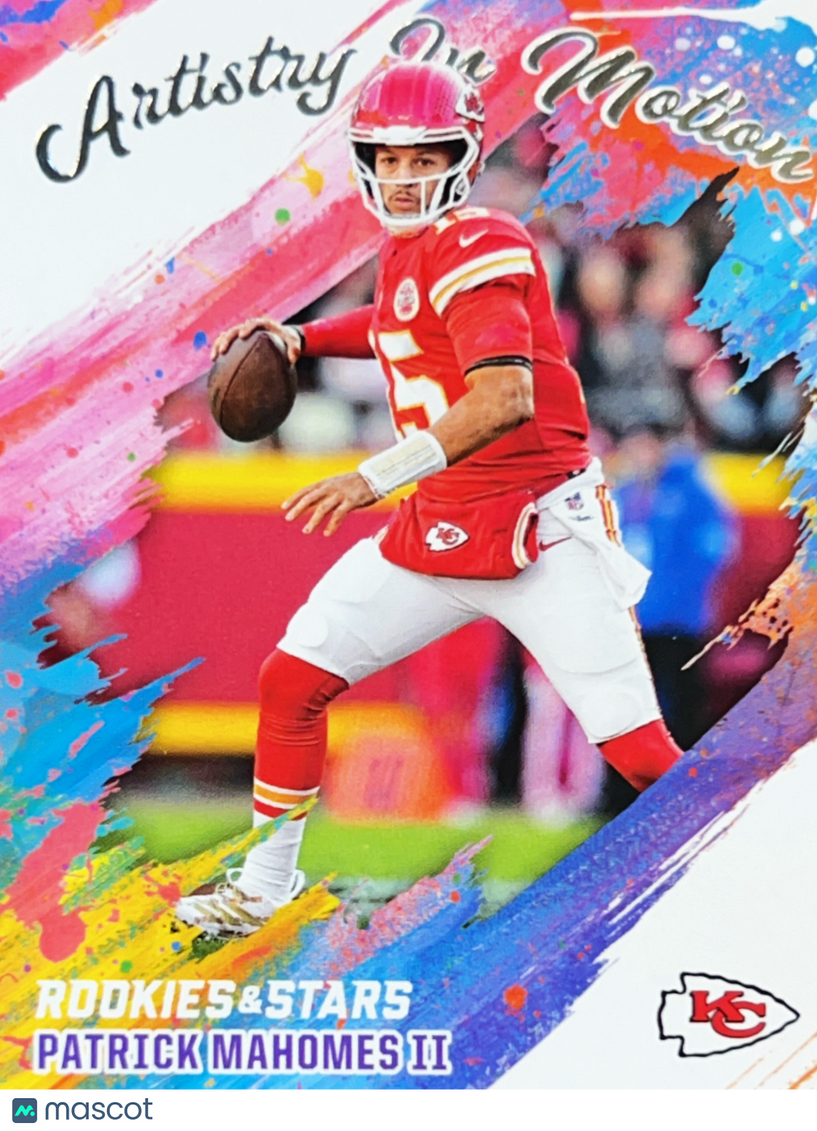 2025 Panini Rookies & Stars Artistry In Motion Patrick Mahomes II #9