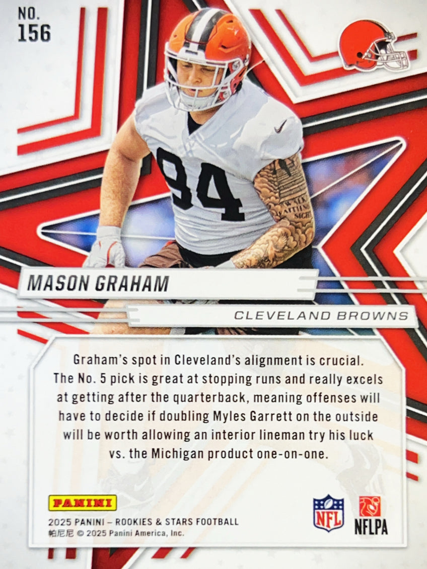 2025 Panini Rookies & Stars Mason Graham #156 RC