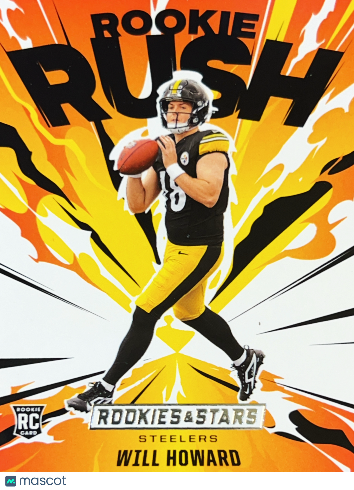 2025 Panini Rookies & Stars Rookie Rush Will Howard #13 RC