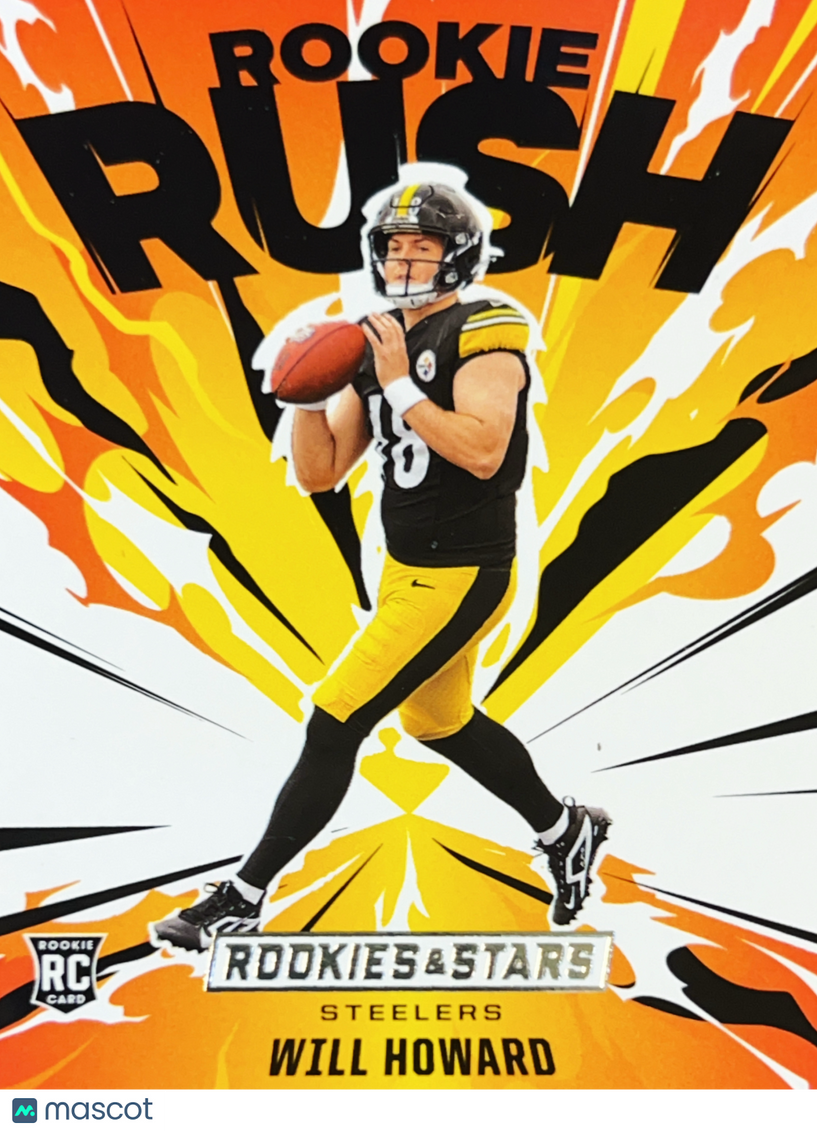 2025 Panini Rookies & Stars Rookie Rush Will Howard #13 RC