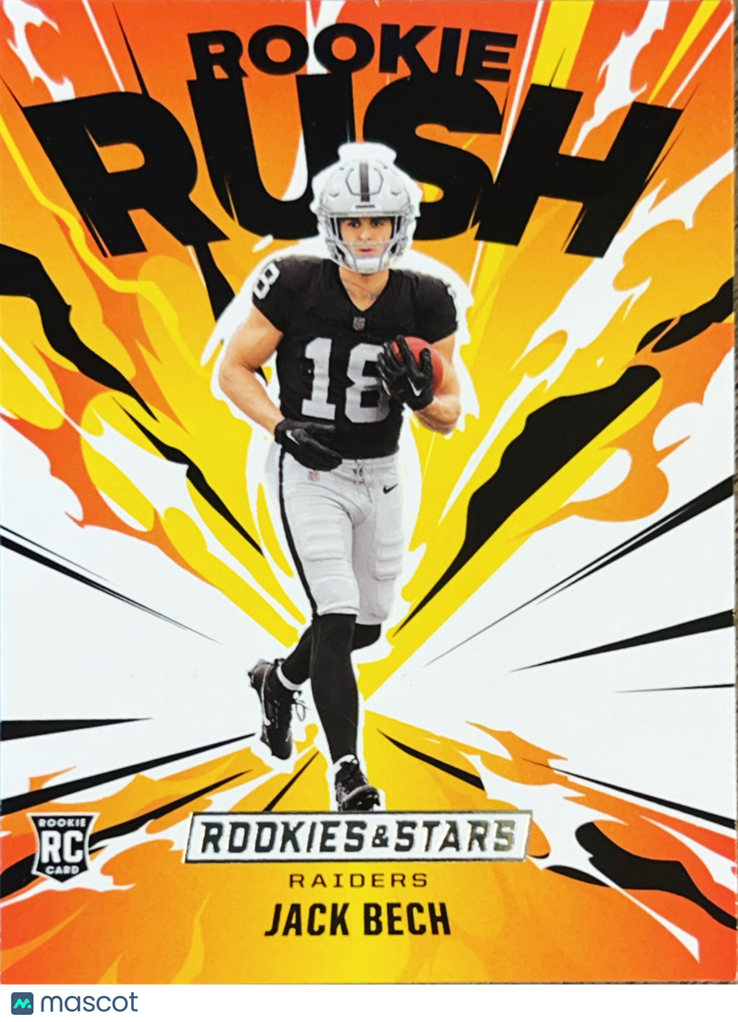 2025 Panini Rookies & Stars Rookie Rush Jack Bech #12 RC
