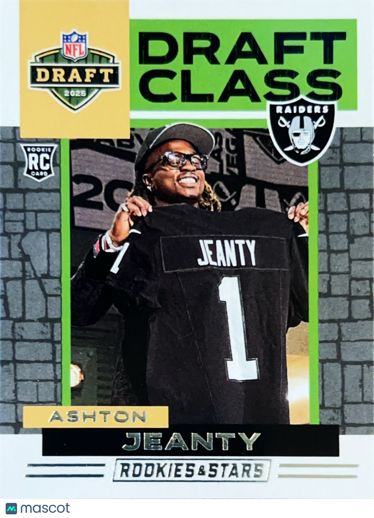 2025 Panini Rookies & Stars Draft Class Ashton Jeanty #8 RC