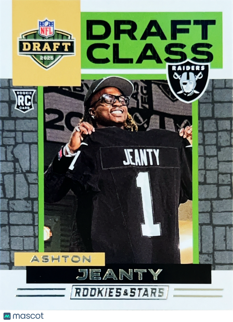 2025 Panini Rookies & Stars Draft Class Ashton Jeanty #8 RC