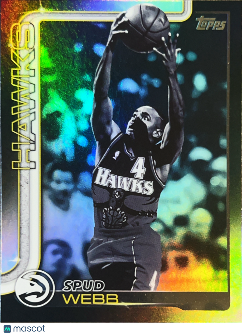 2025 Topps Flagship Spud Webb #266 Blackout