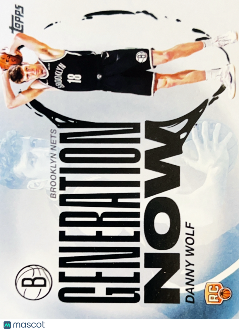 2025 Topps Generation Now Danny Wolf #GN-27 RC