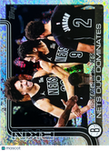 2025 Topps Flagship Cameron Johnson Nic Claxton #273 Sandglitter