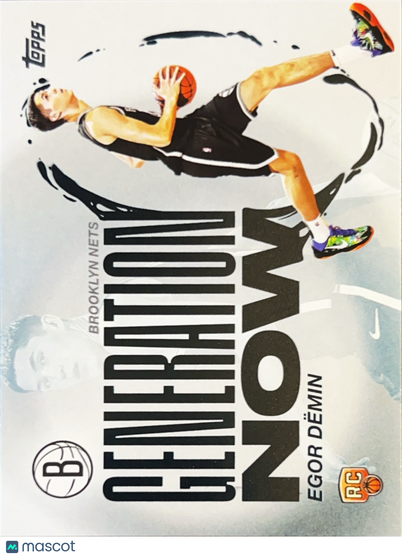2025 Topps Generation Now Egor Demin #GN-8 RC