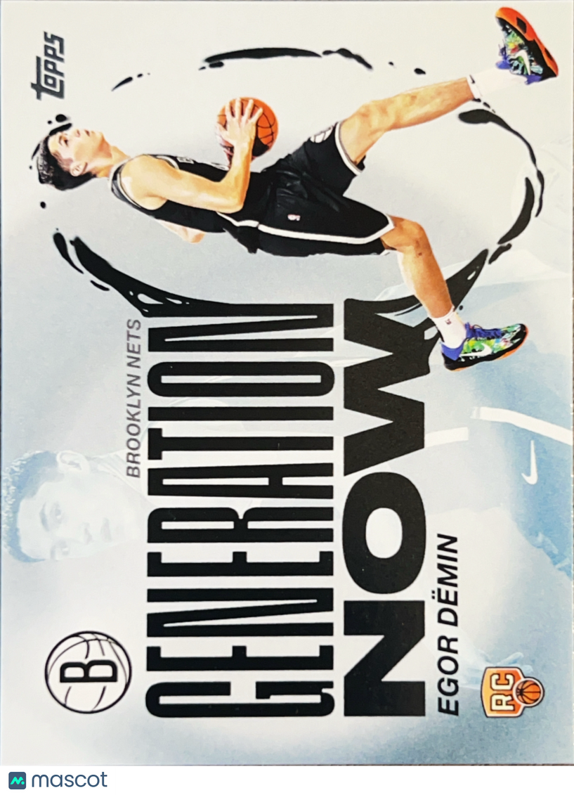 2025 Topps Generation Now Egor Demin #GN-8 RC