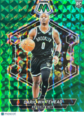 2024 Panini Mosaic Prizm Dariq Whitehead #247 Green RC