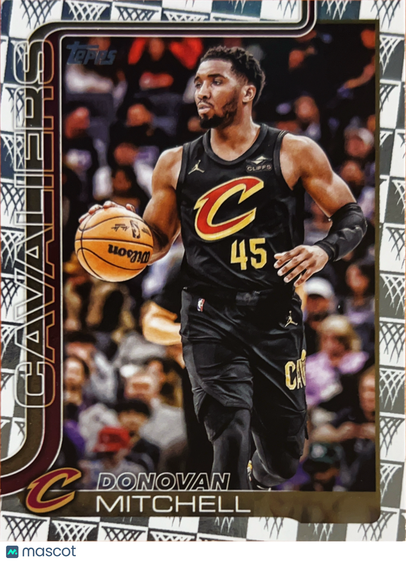 2025 Topps Flagship Donovan Mitchell #80 Tip Off