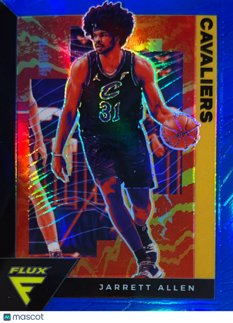 2021 Panini Flux Prizm Jarrett Allen #35 Blue