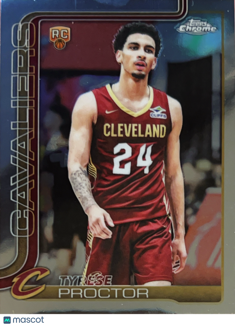2025 Topps Chrome Tyrese Proctor #300 RC