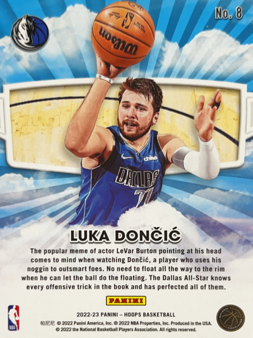 2022 Panini NBA Hoops Skyview Luka Dončić #8